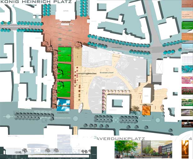 König Heinrich Platz Duiosburg